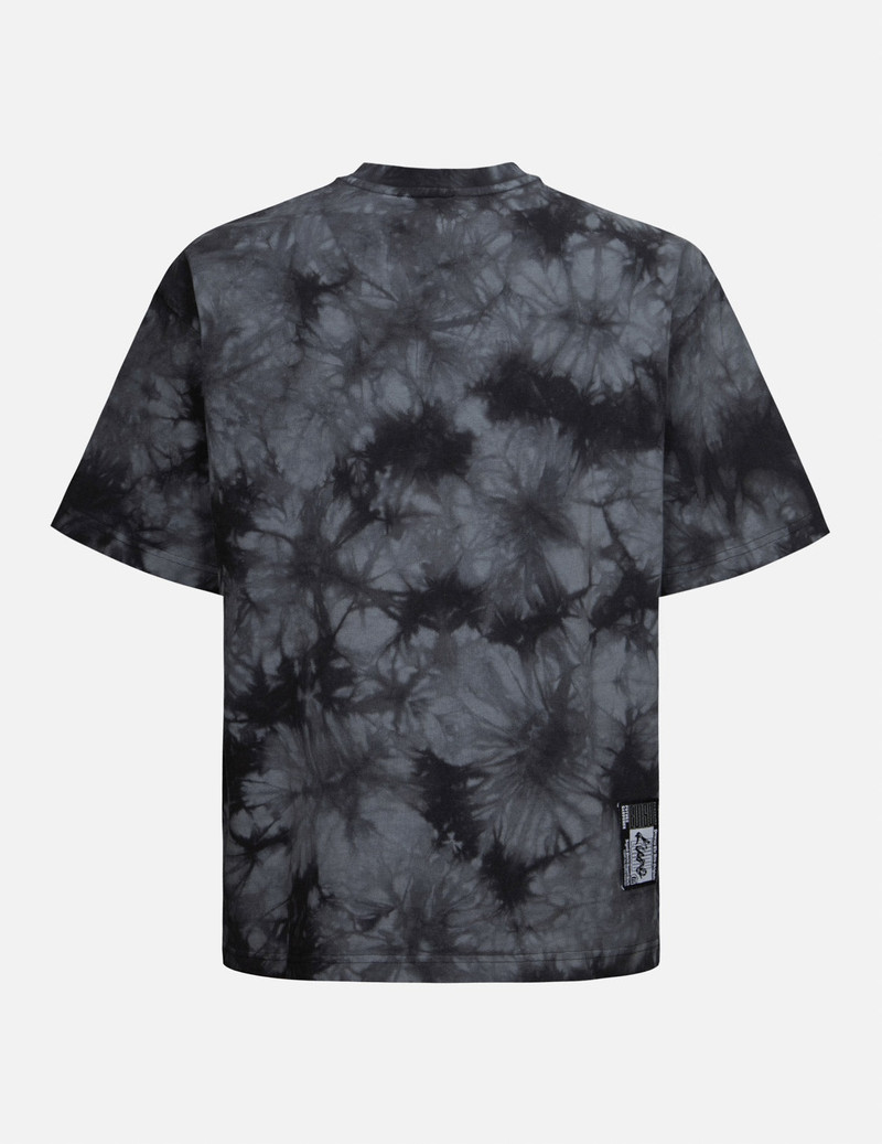 EVISU Tie-Dye with Seagull Embroidery Loose Fit T-Shirt outlook