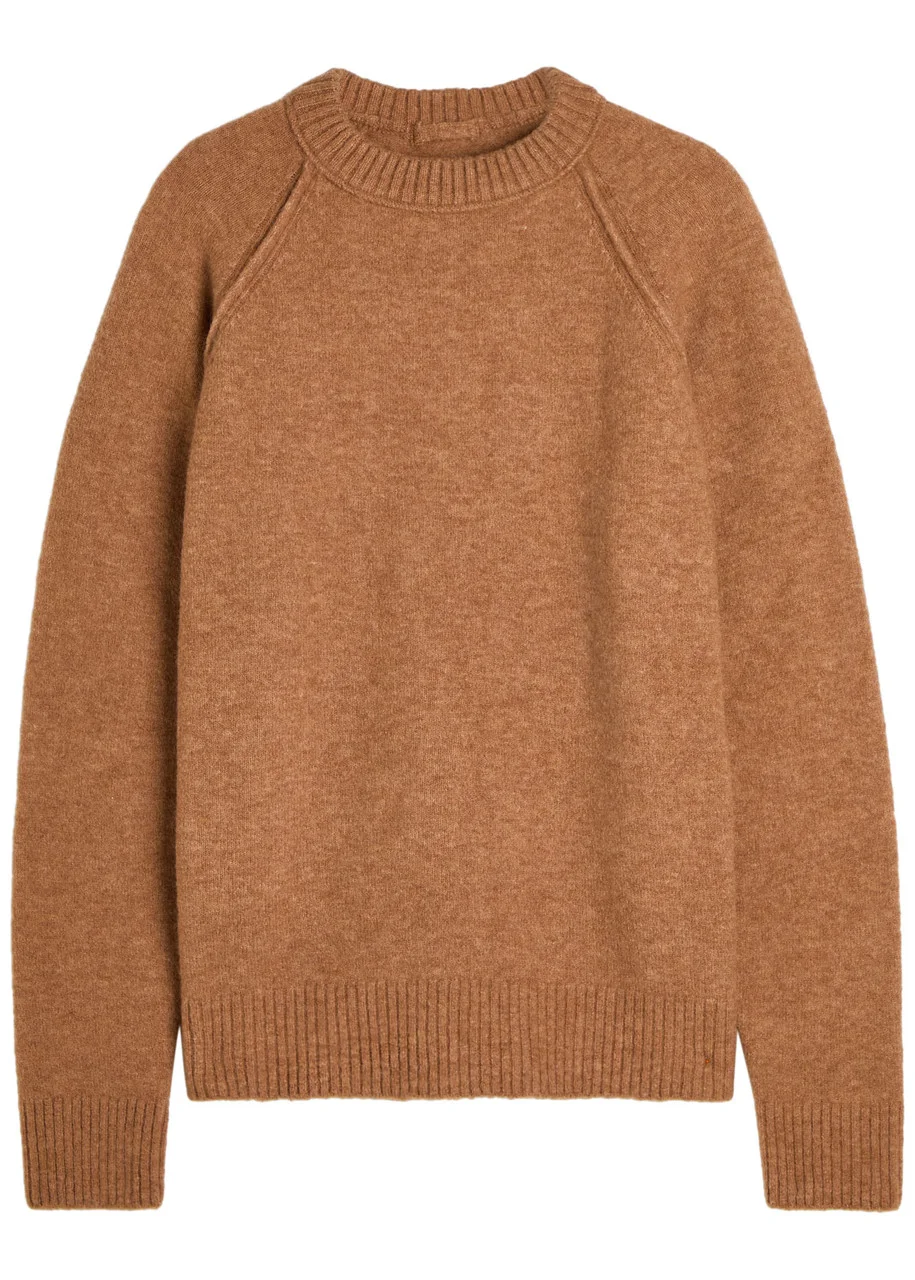 Ten C Maglieria Girocollo Brushed Wool-blend Jumper - 1