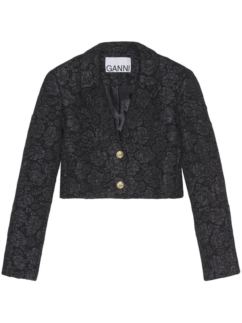 jacquard cropped jacket 1