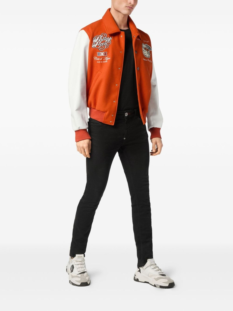 PHILIPP PLEIN Coster College PP Ducks bomber jacket outlook