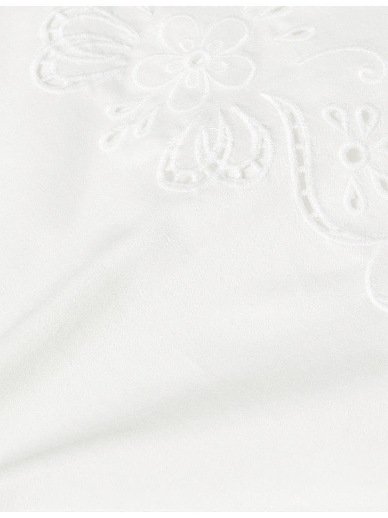 Fiorella Embroidered Cotton Top 6