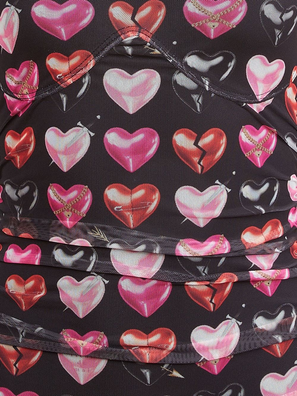 Heartbreaker ruched mini dress - 2