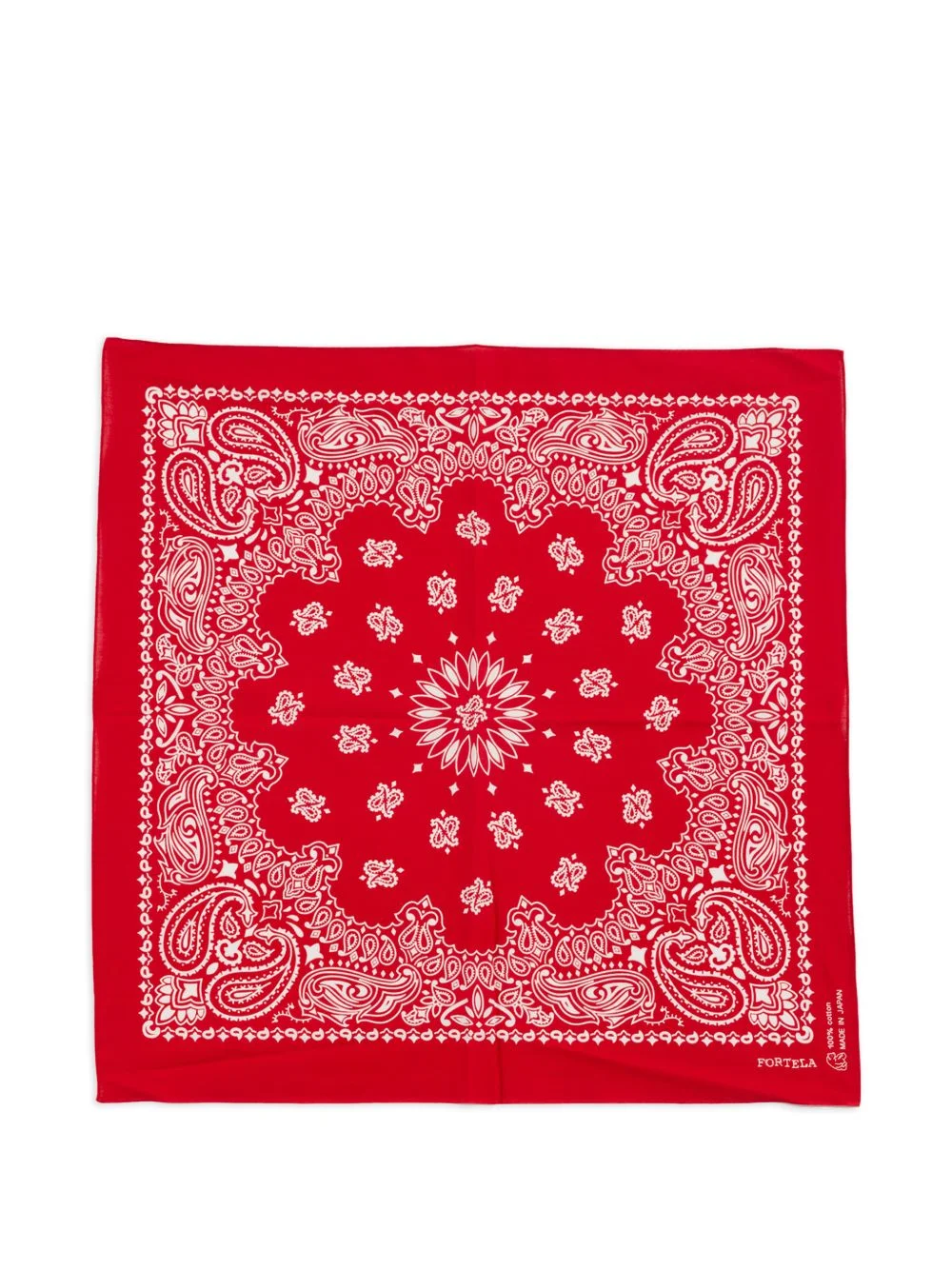 Japanese paisley-pattern bandana - 1