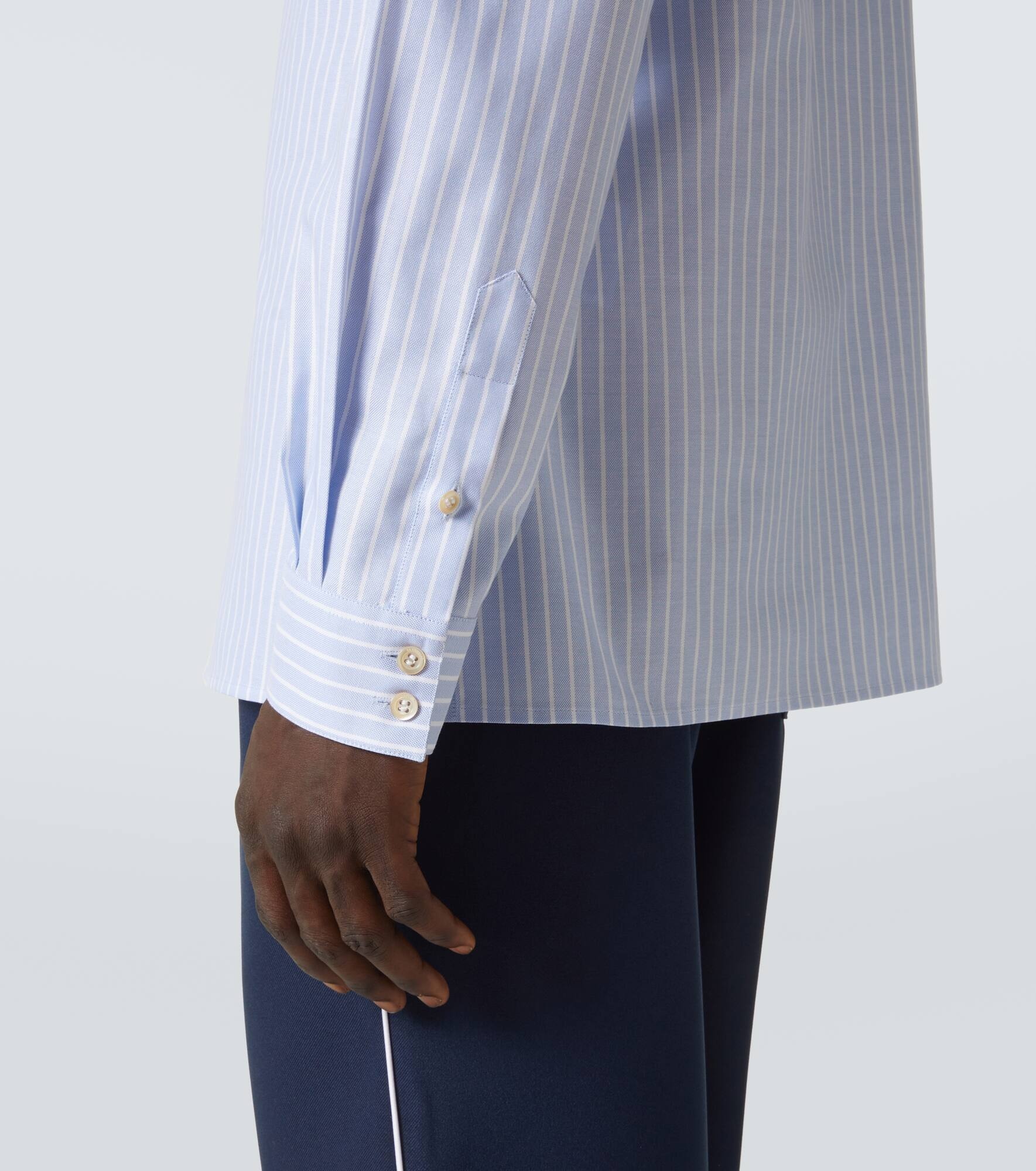 Striped cotton shirt - 6