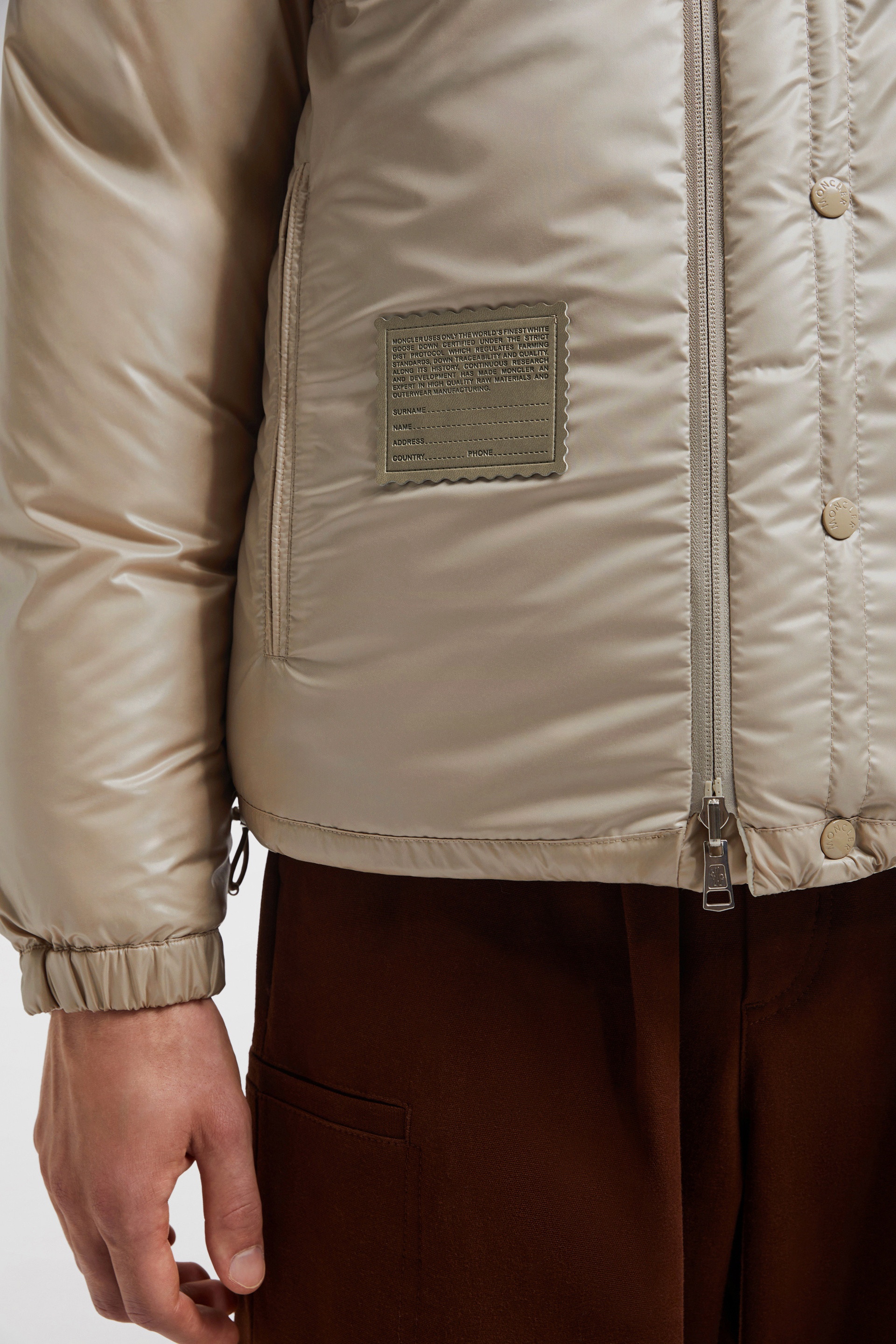 Moncler Moncler Verone Reversible Short Down Jacket REVERSIBLE