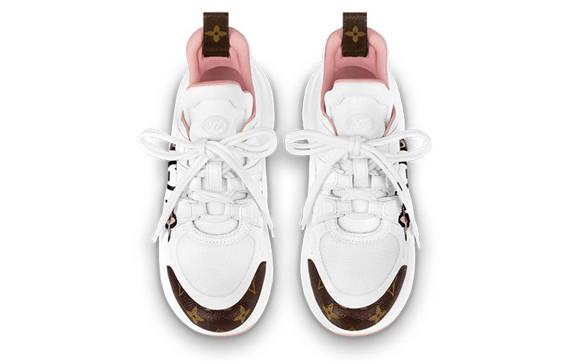 (WMNS) LOUIS VUITTON Archlight 1.0 Sneakers 'White with Large Logo' 1A93WZ 3