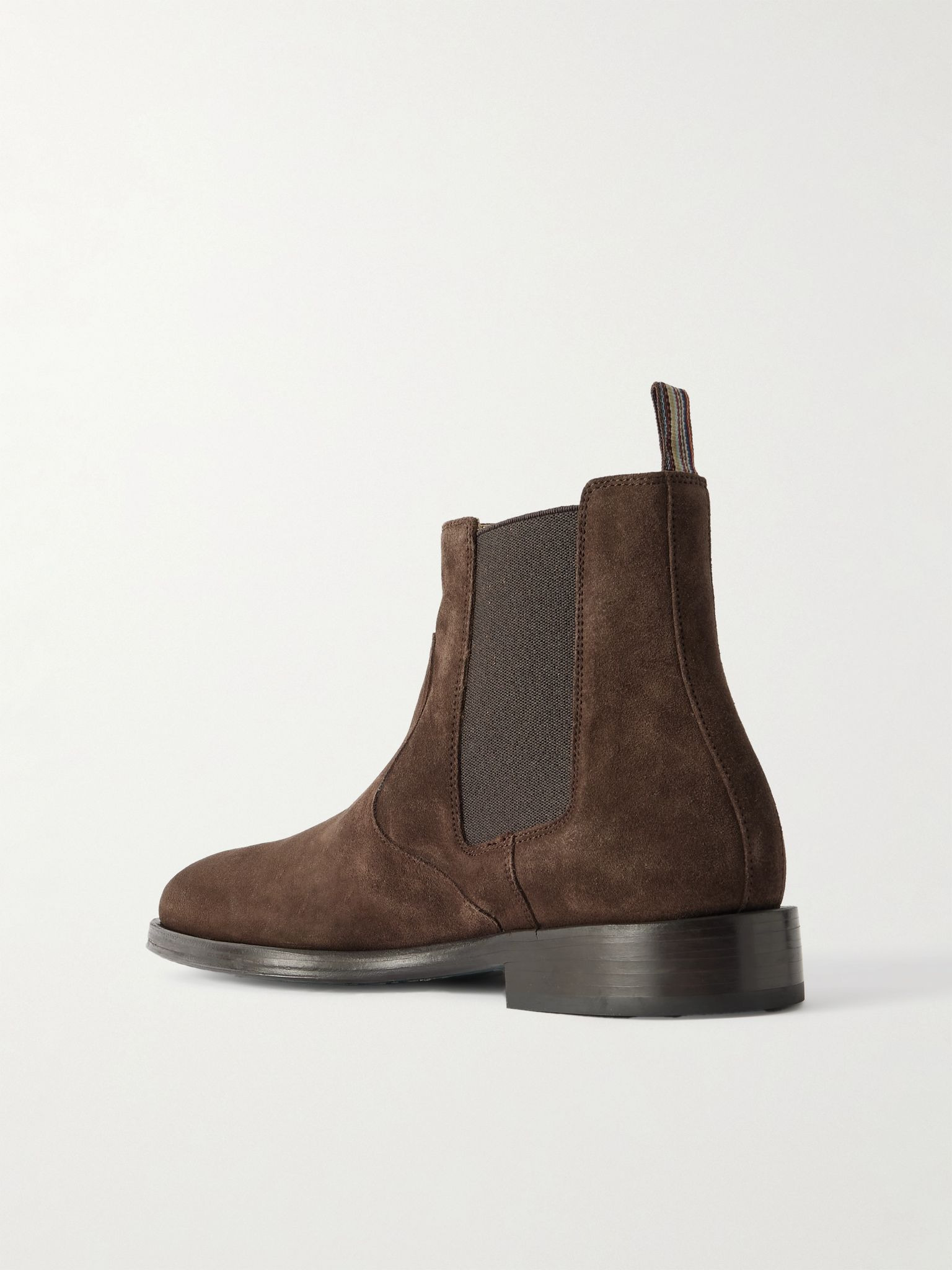 Suede Chelsea Boots Dark brown - 4