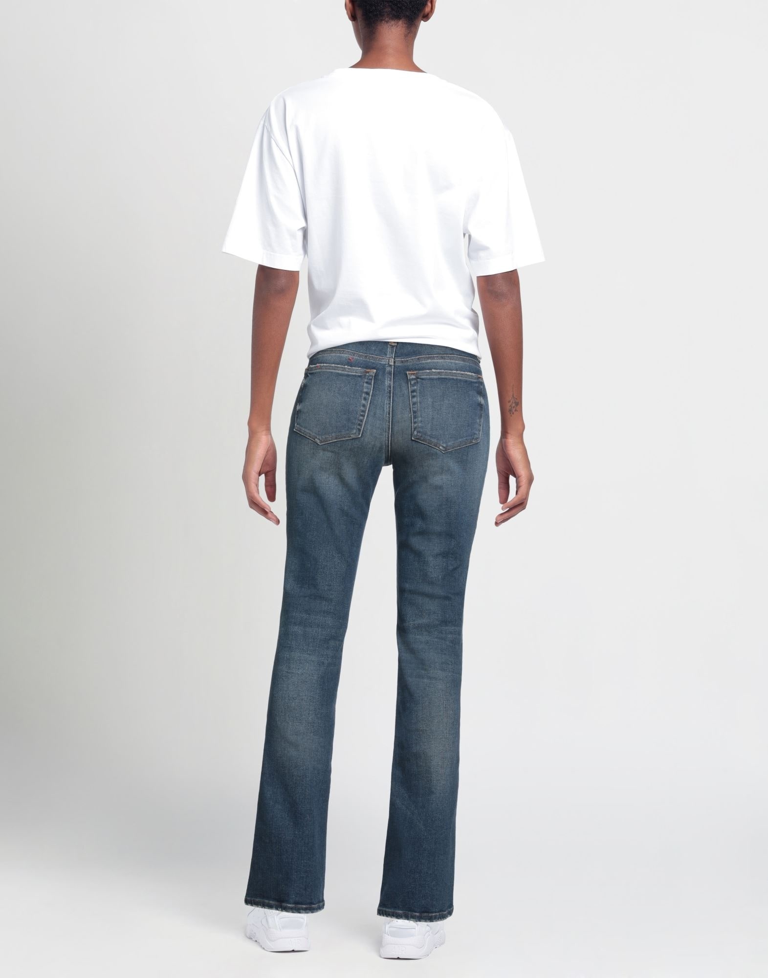 Blue Women's Denim Pants - 3
