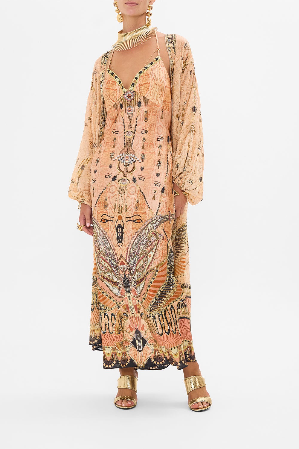 BLOUSON SLEEVE EMBELLISHED LAYER - 7