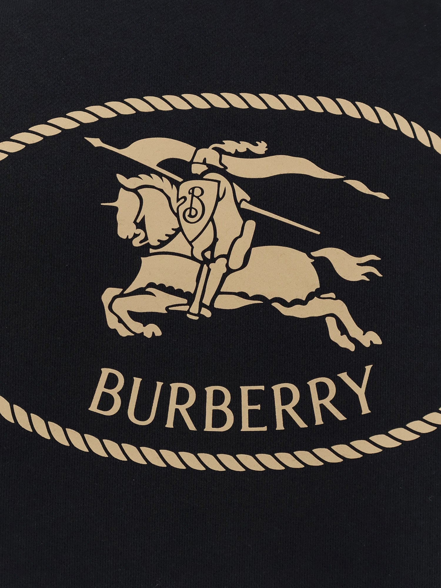 Burberry Cotton Sweatshirt With Logo Embroidery - 3