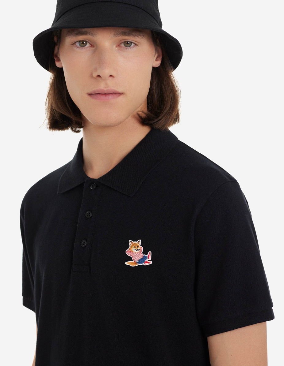 FRENCHIE DRESSED FOX PATCH CLASSIC POLO - 5