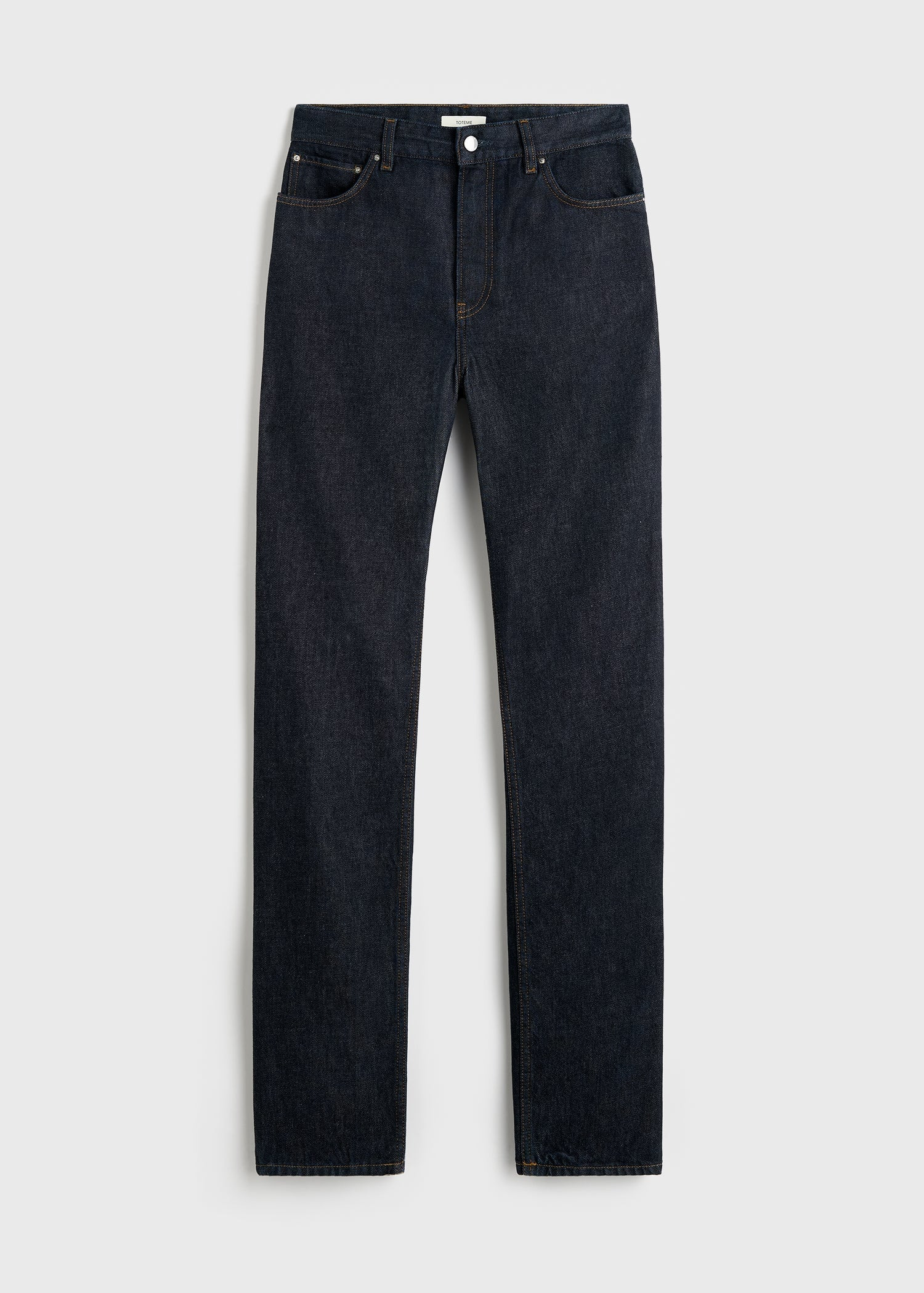 High slim denim rinsed blue - 1