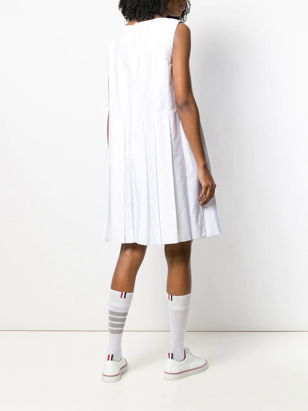 pleated shift dress - 4