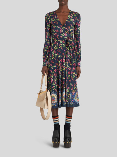 Etro JERSEY WRAP DRESS outlook