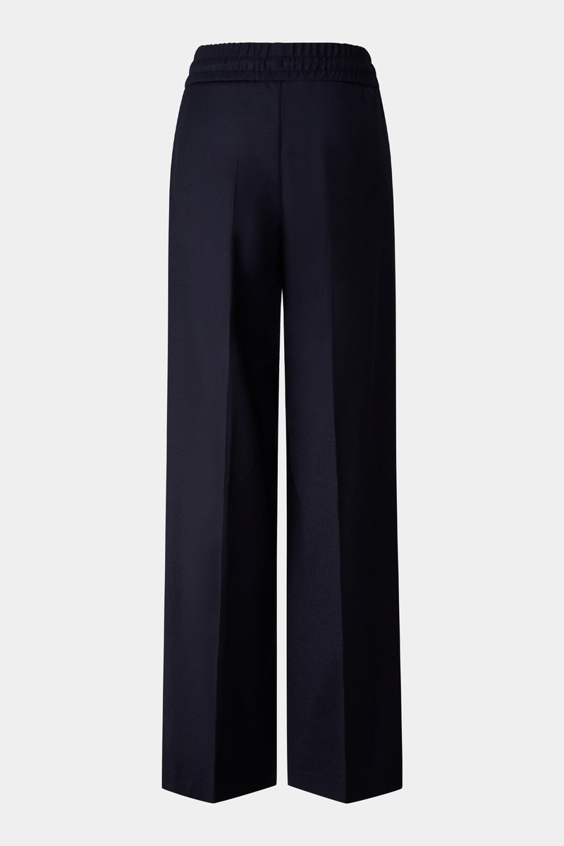 BOGNER Ella flannel pants in Navy blue outlook