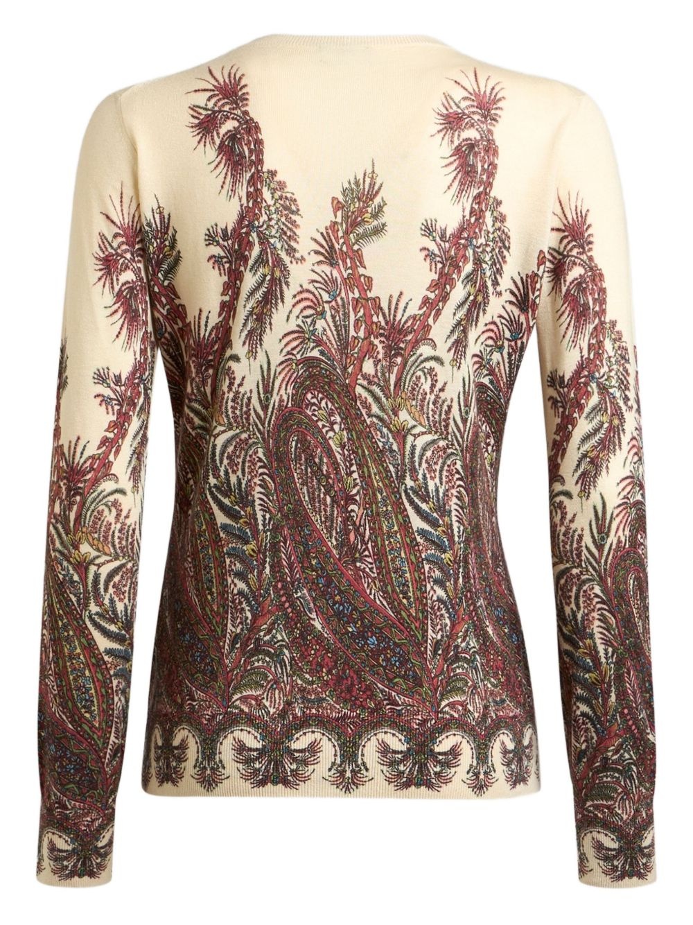 paisley-print cardigan - 5