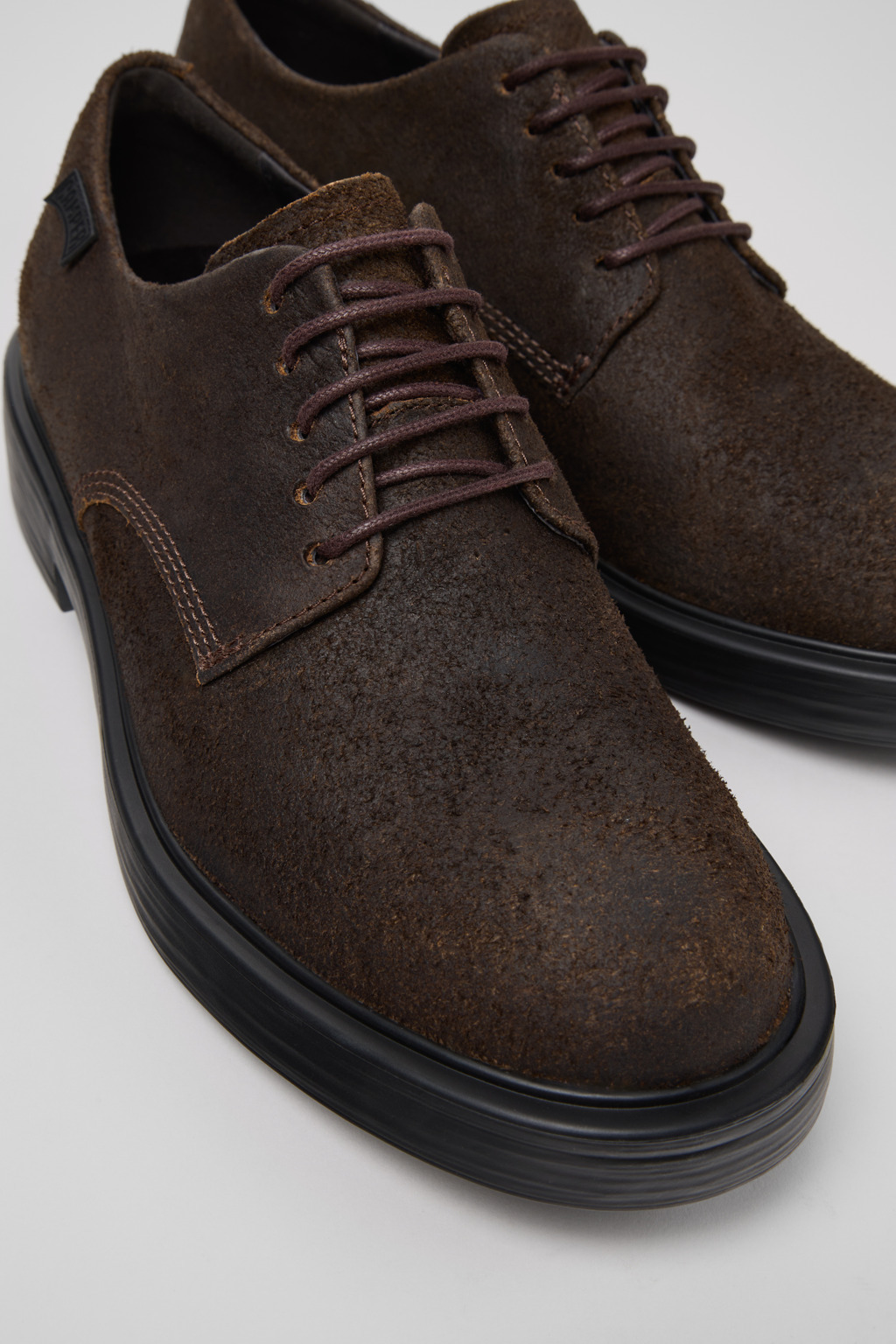 Brown Nubuck Shoes for Men. - 2