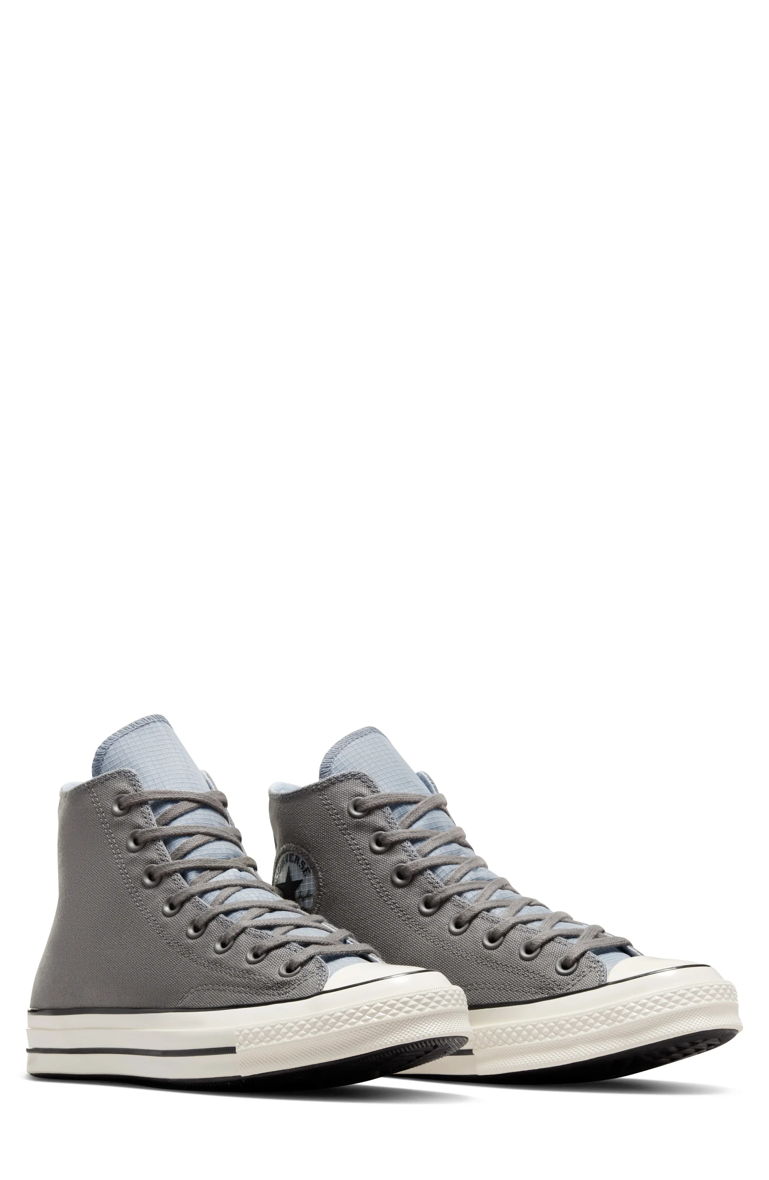 Chuck 70 High Top Sneaker in Origin/Black/Cloudy Daze - 9