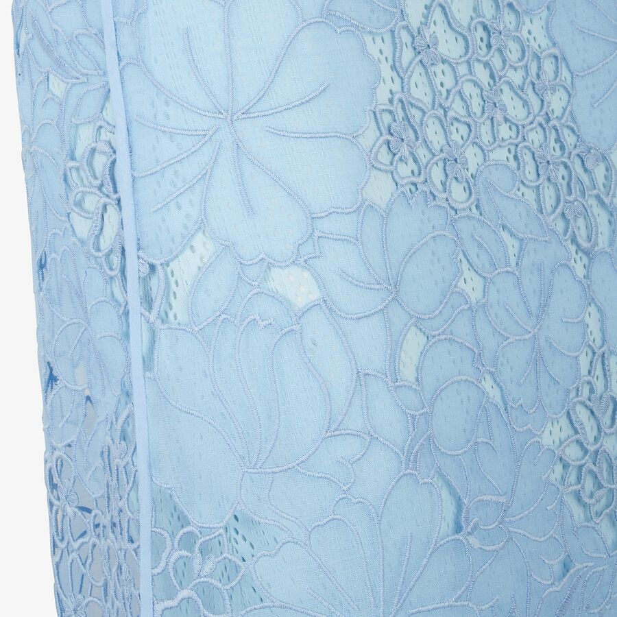 Light blue lace skirt - 3