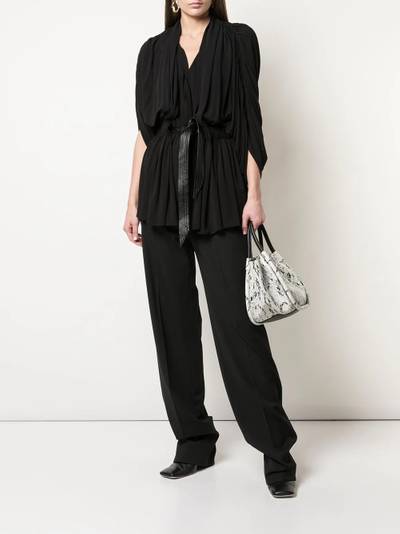 Proenza Schouler draped gathered blouse outlook