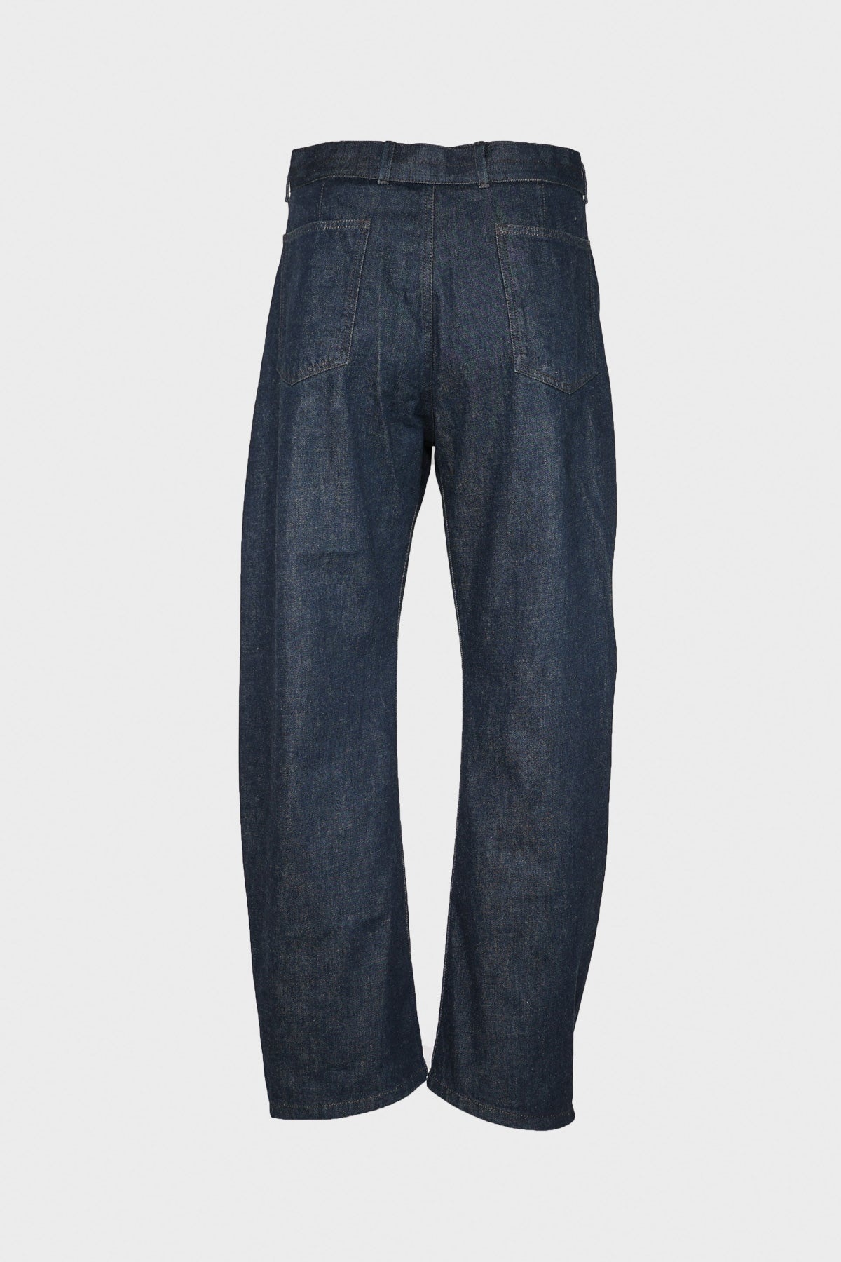 Twisted Belted Pants - Denim Indigo - 3