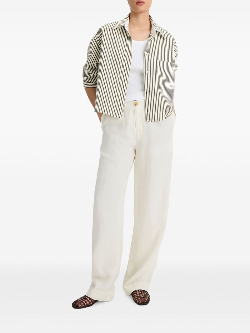 Vince striped shirt outlook