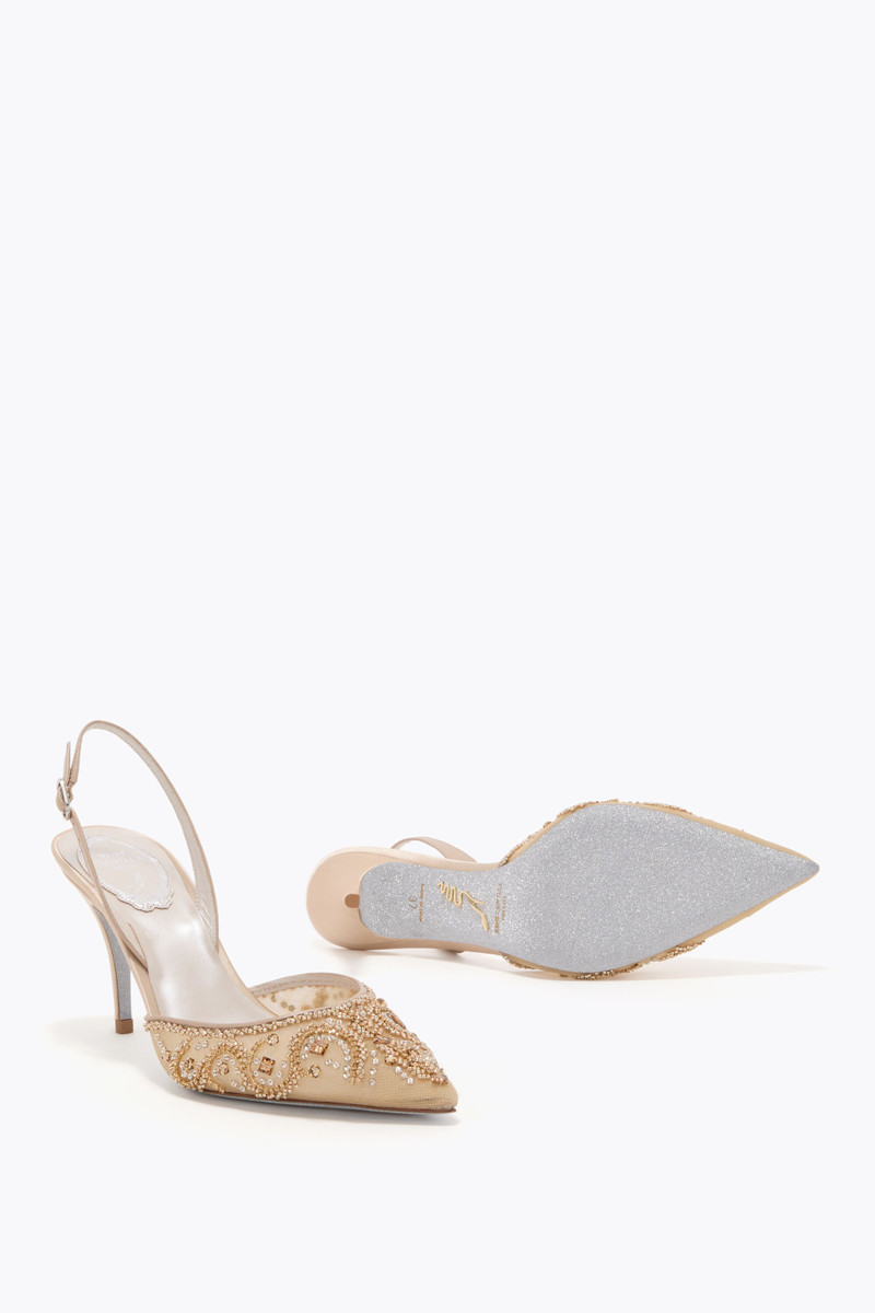 JAHANARA GOLD SLINGBACK 80 6