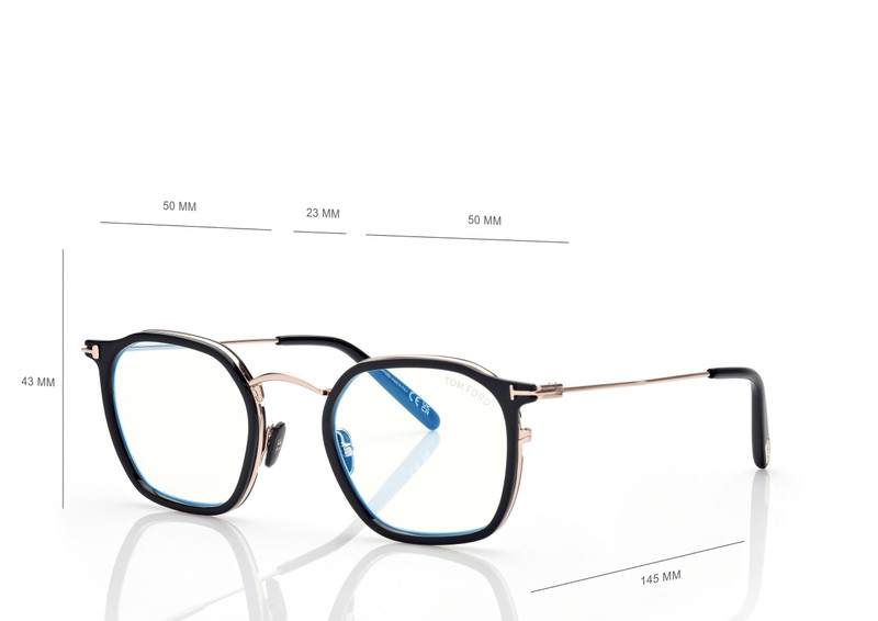 BLUE BLOCK ROUND OPTICALS 4