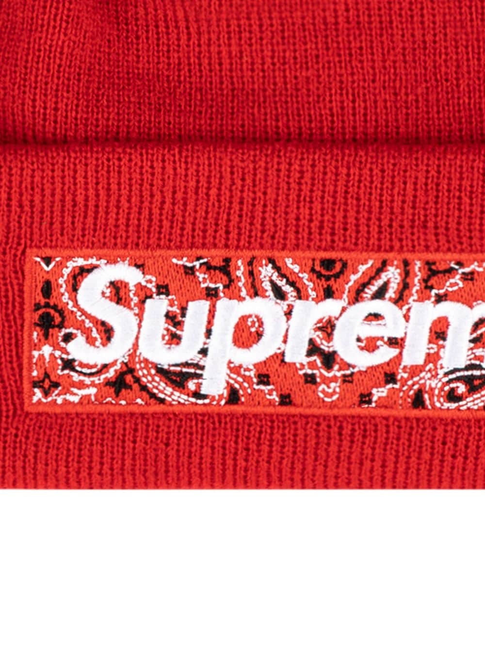 Supreme x New Era logo beanie | REVERSIBLE