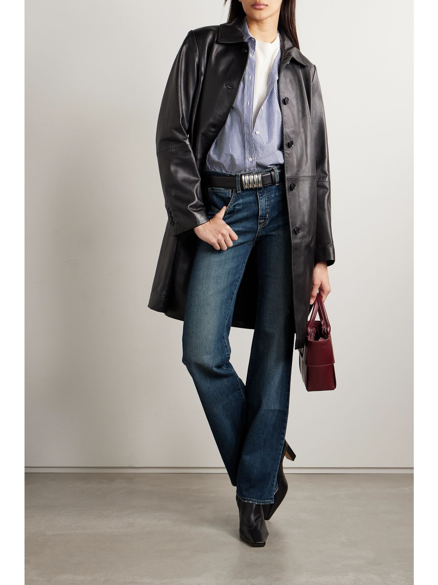 Celia high-rise straight-leg jeans Blue - 2
