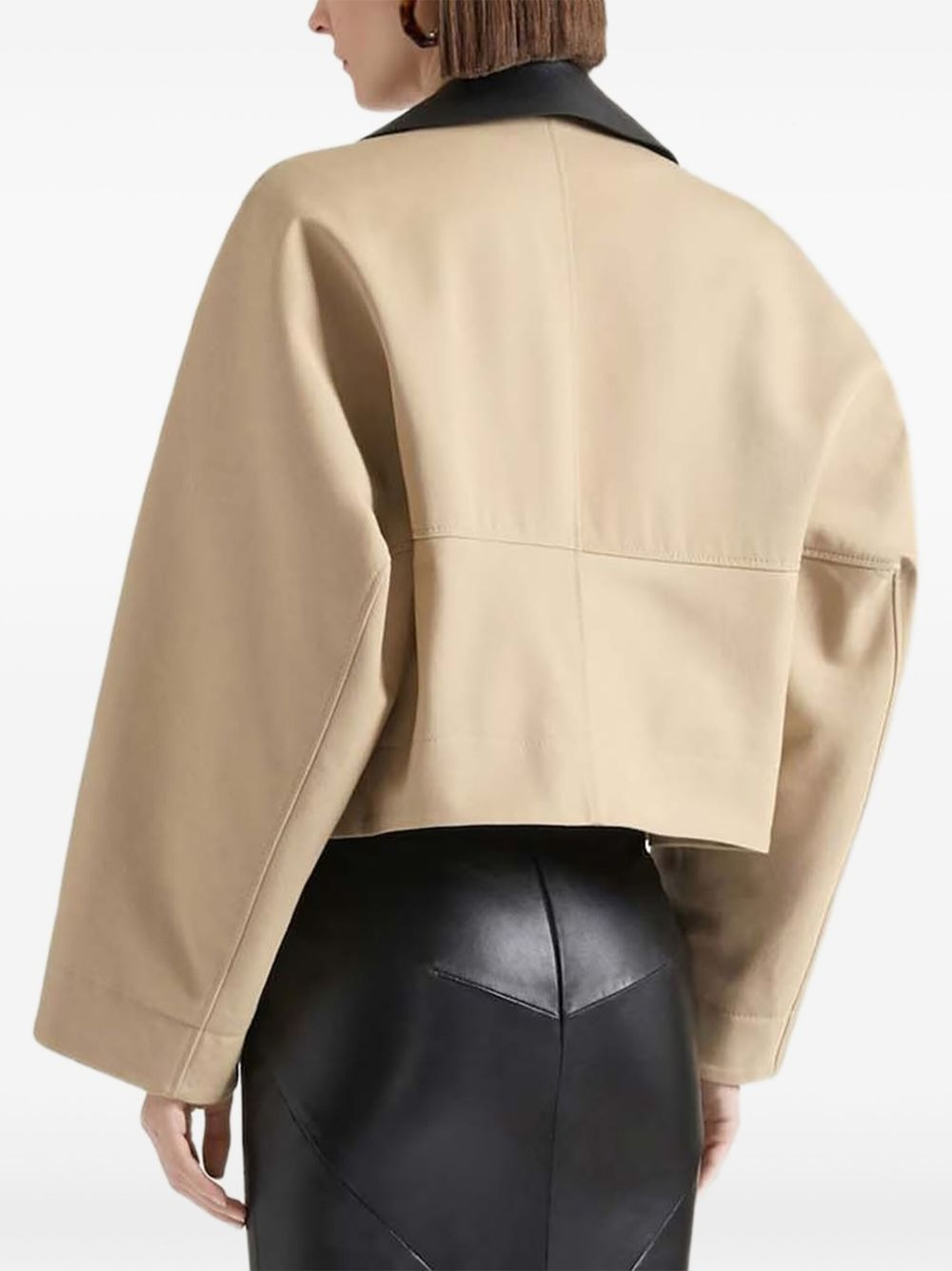 cropped jacket - 3