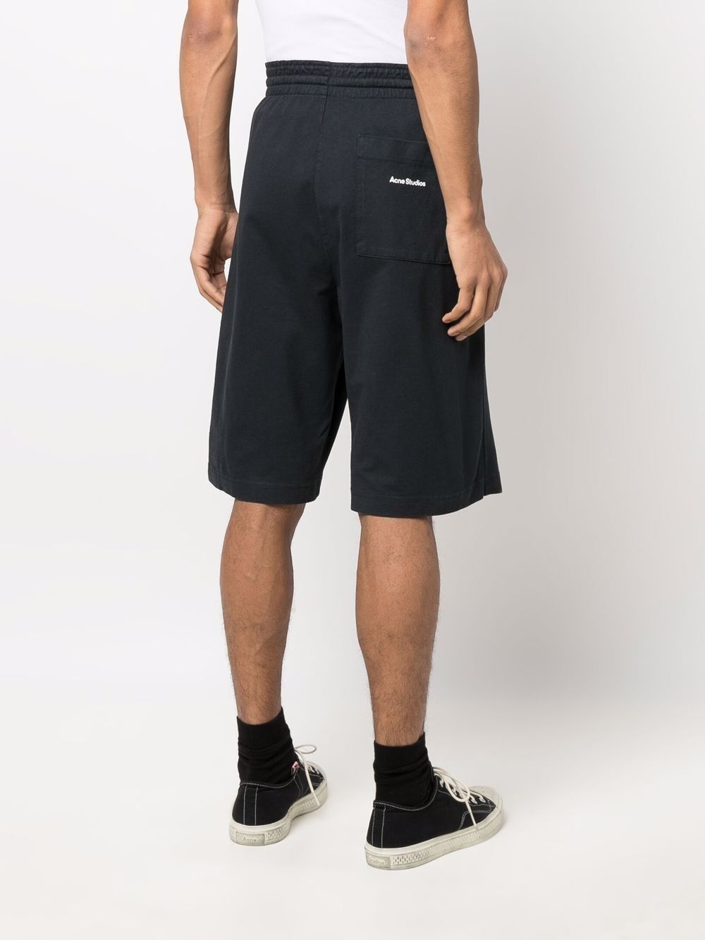 relaxed-fit organic cotton shorts - 4