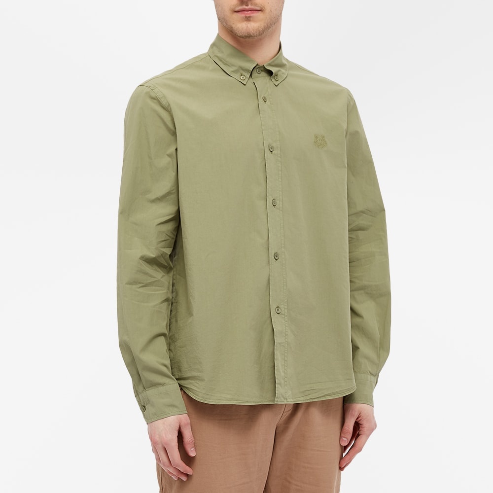 Kenzo Tiger Crest Poplin Shirt - 4