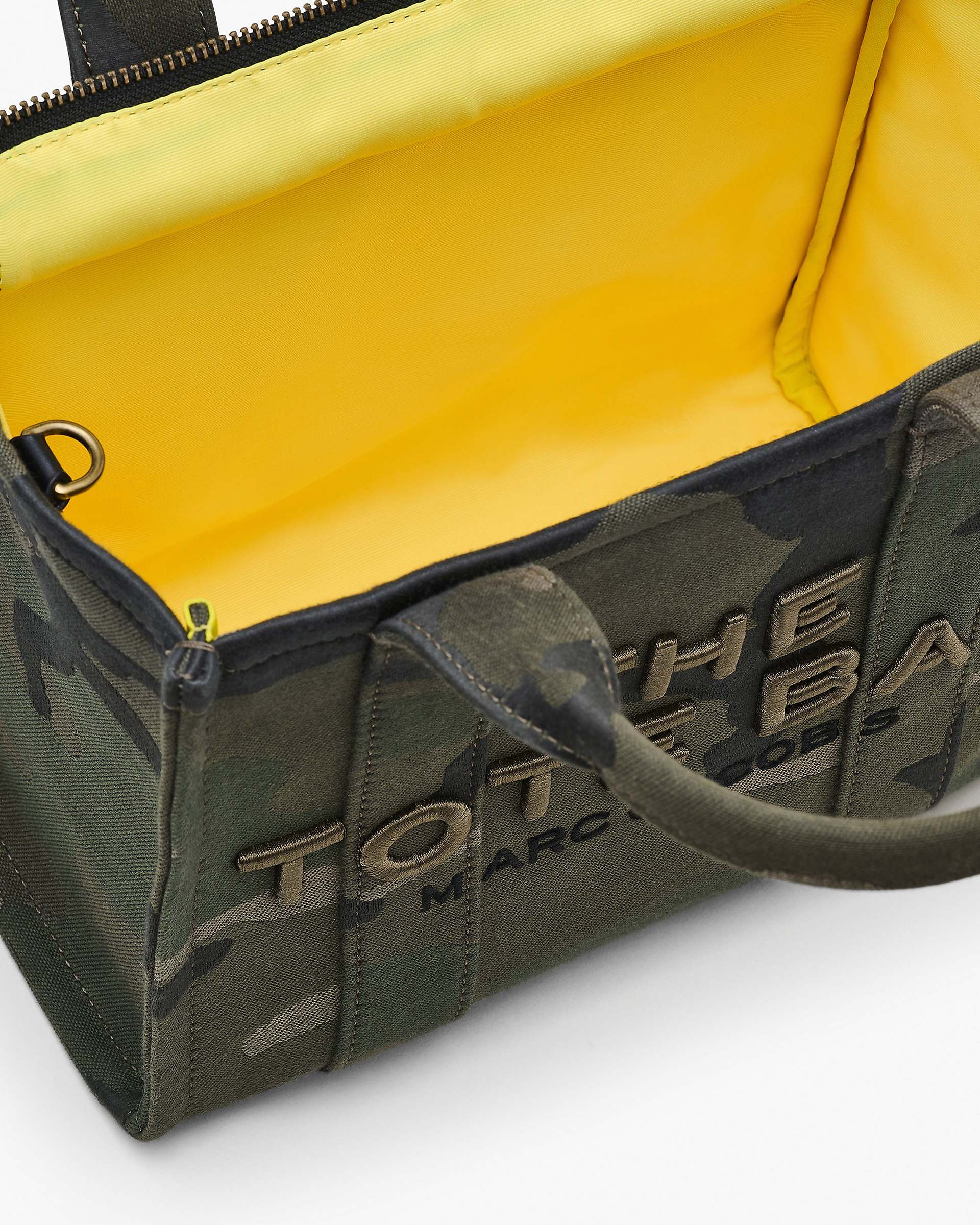 THE CAMO JACQUARD SMALL TOTE BAG - 6