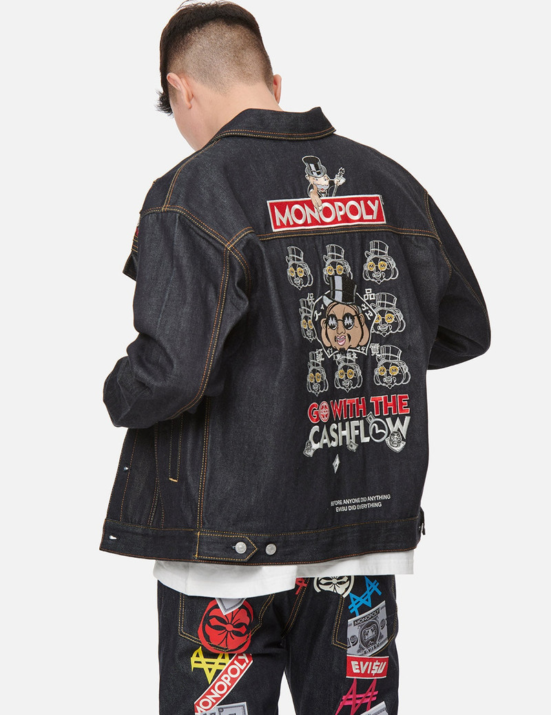 EVISU x MONOPOLY Denim Jacket 9