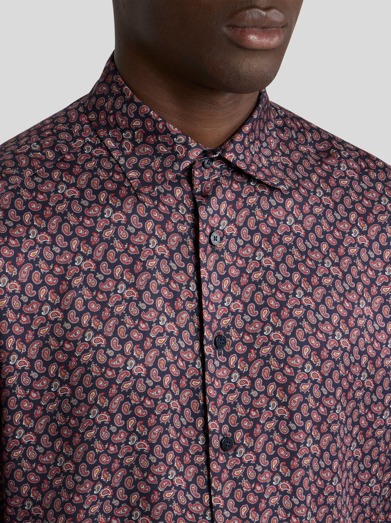 Etro MICRO-PAISLEY SHIRT outlook