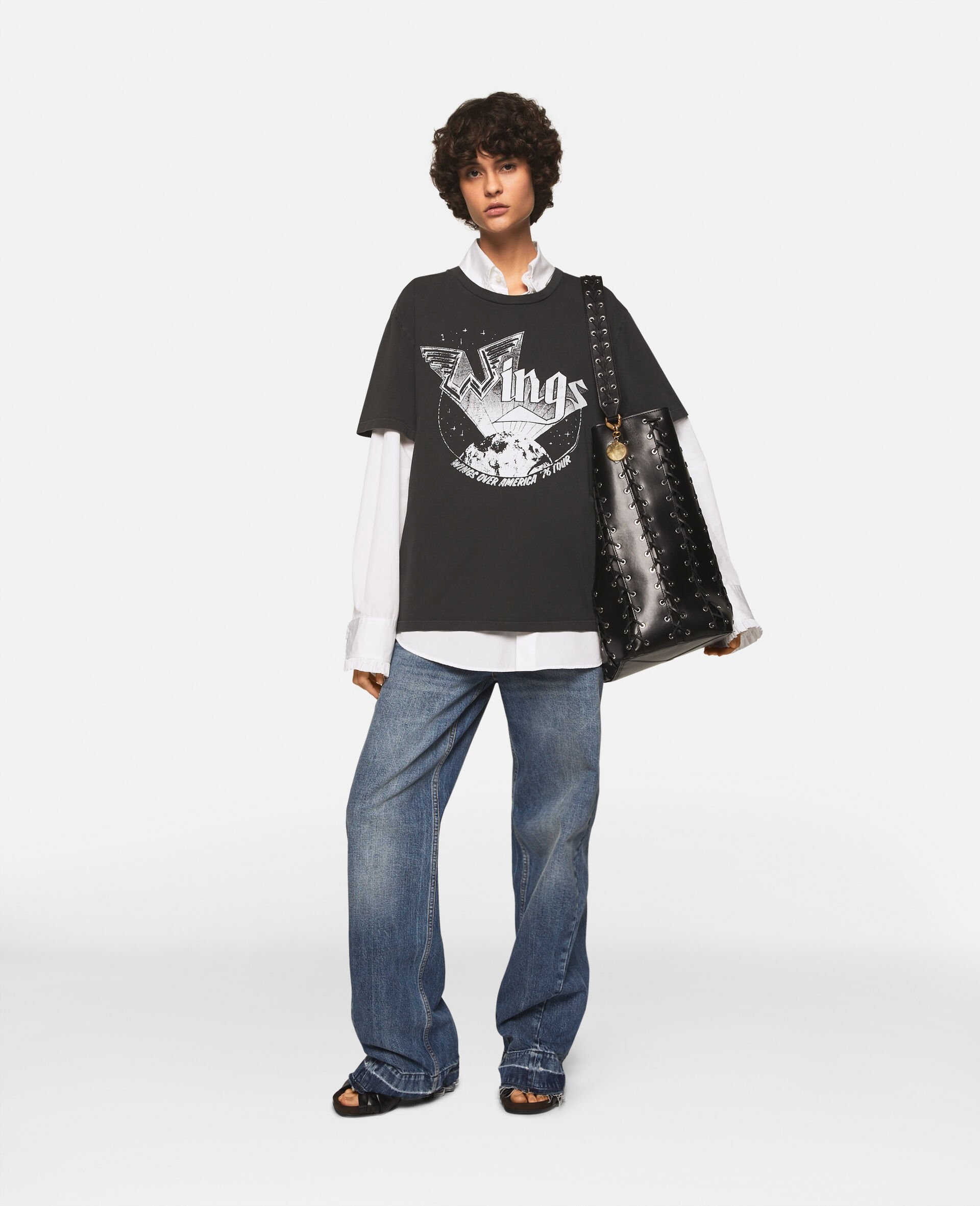 Wings Graphic Cotton T-Shirt - 2