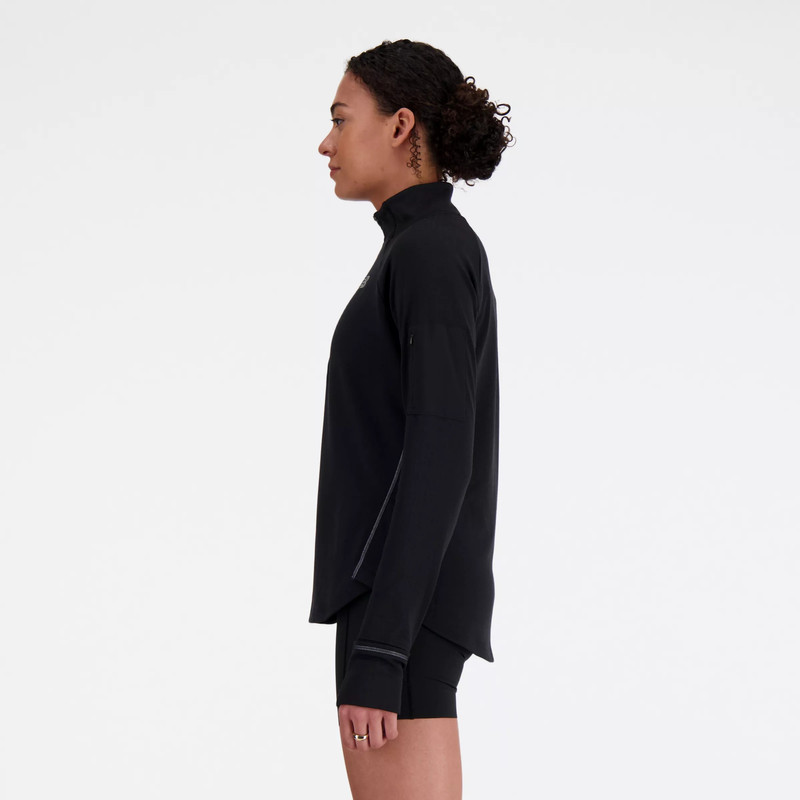 New Balance United Airlines NYC Half NB Heat Grid Half Zip outlook