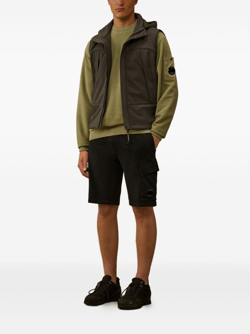 C.P. Company drawstring cargo shorts outlook
