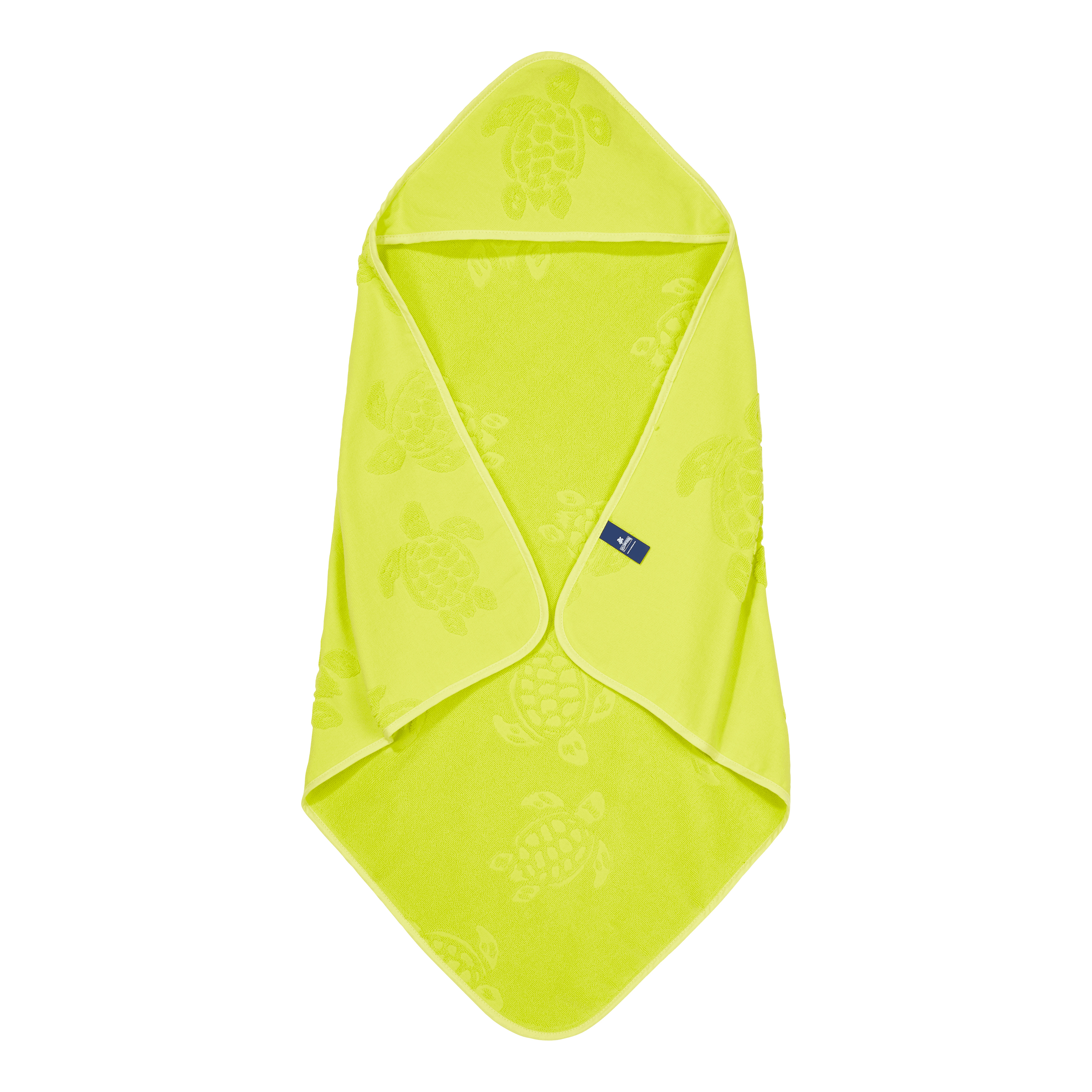 Baby Beach Towel Turtle Jacquard Solid - 3