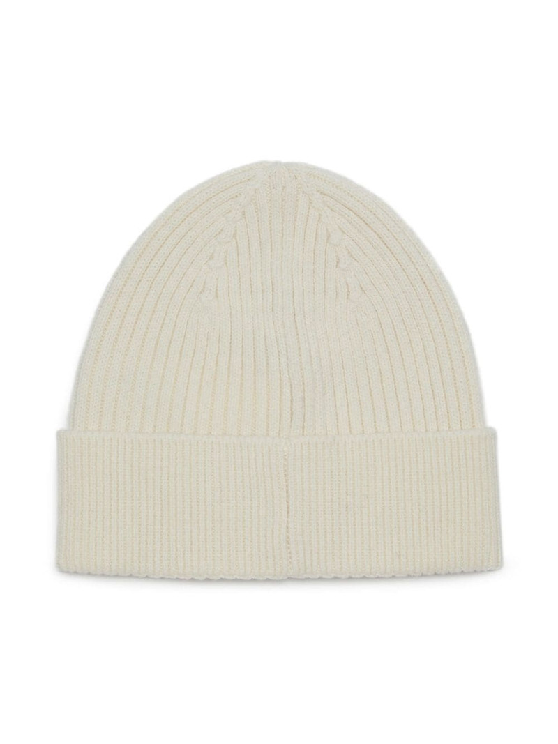 Diesel logo-patch beanie outlook