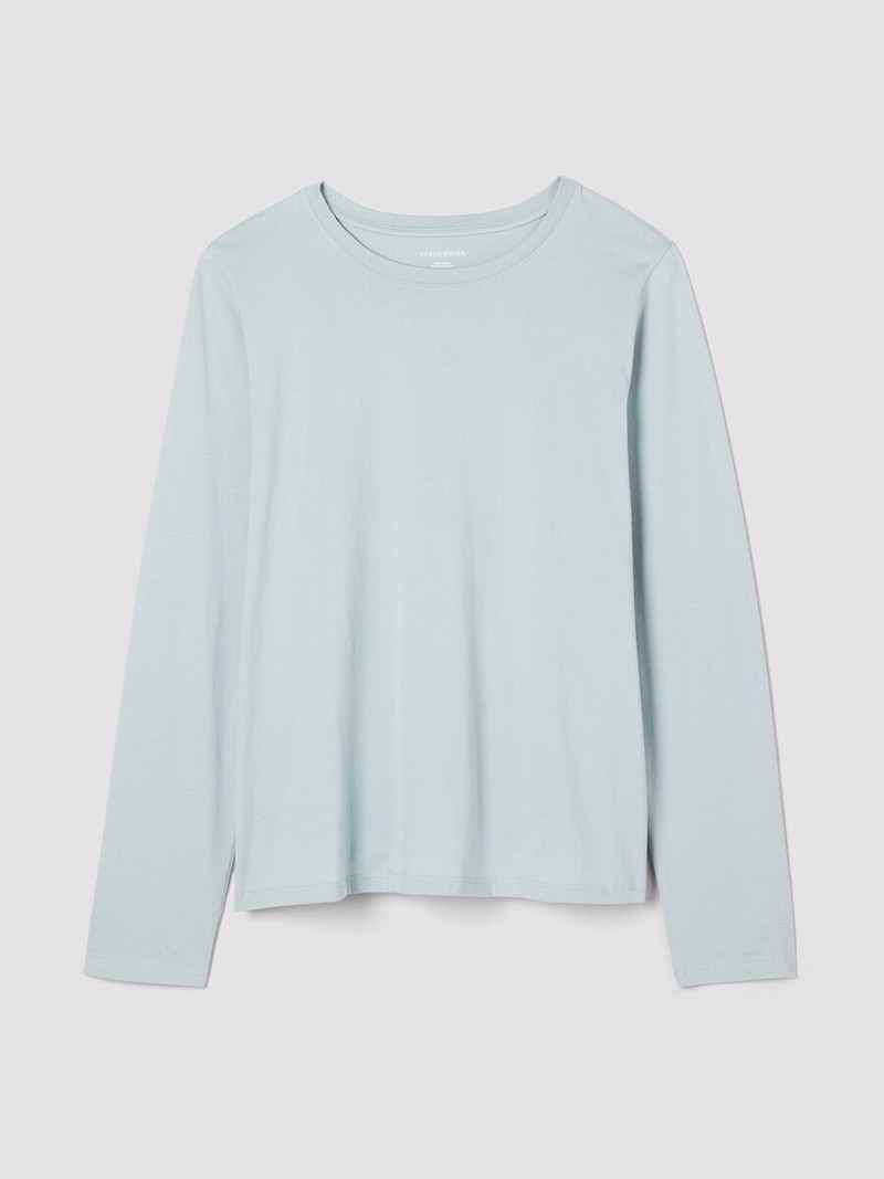 Organic Pima Cotton Jersey Long-Sleeve Tee 1
