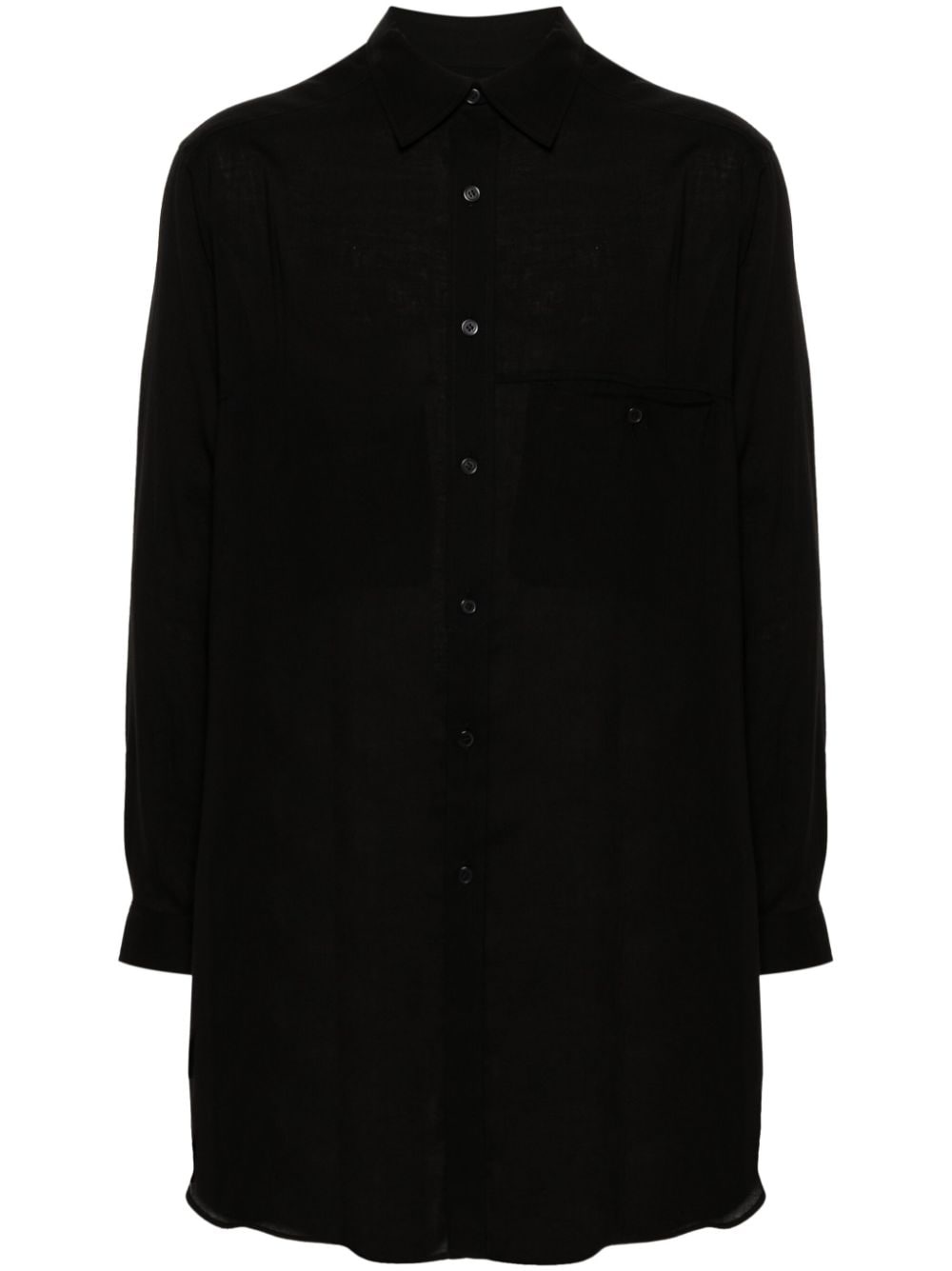 spread-collar shirt - 1