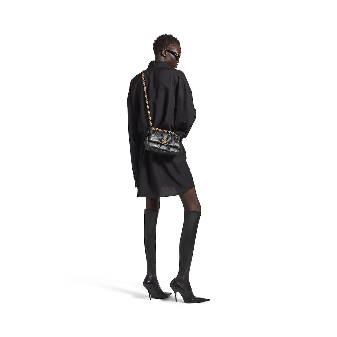 Women's Monaco Mini Bag in Black - 8