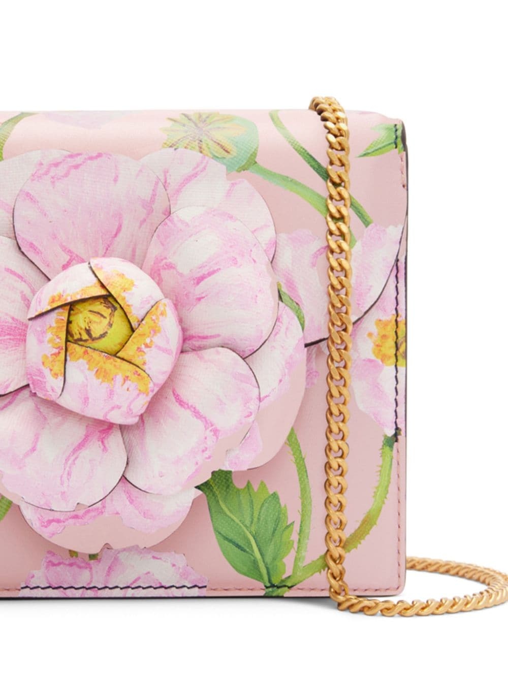 Tro floral-print leather mini bag - 2