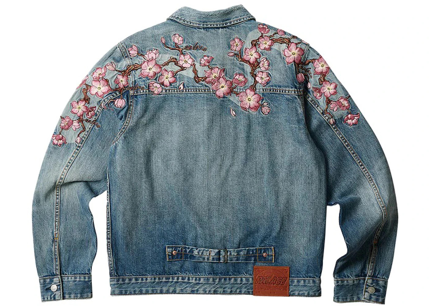 Palace x Evisu Type One Denim Jacket Stone Wash - 3