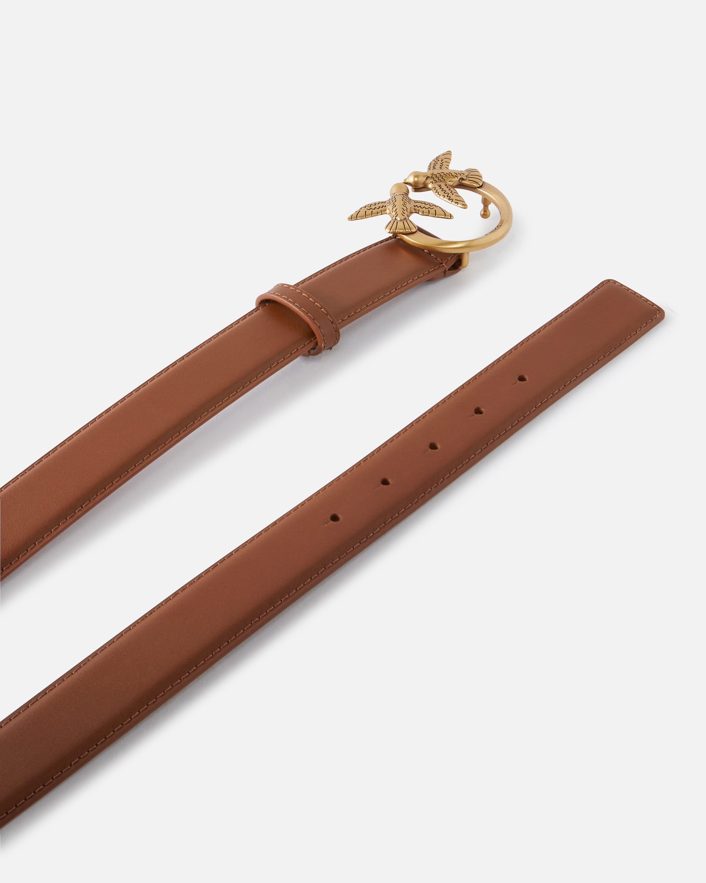 LOVE BIRDS LEATHER BELT 3CM - 3