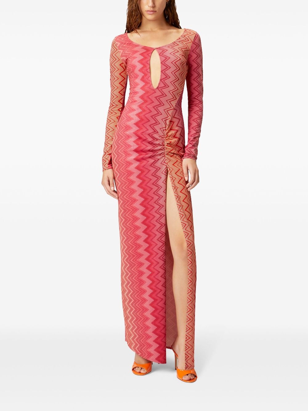 zigzag beach dress - 3