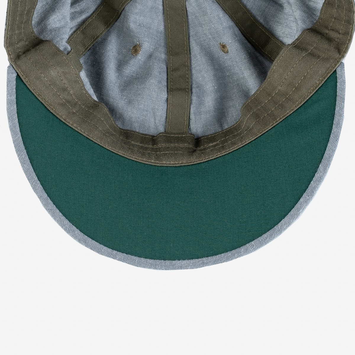 PN-0050 Papa Nui - Beach Head Cap - Sea Green Chambray - 4