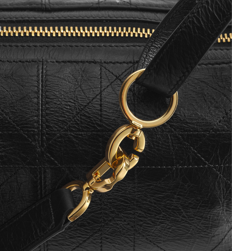Small D-Journey Crinkled Calfskin Bag 4